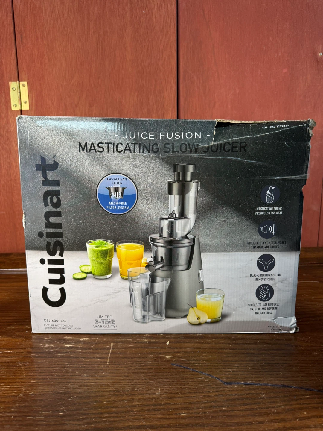 Cuisinart Juice Fusion Masticating Slow Juicer