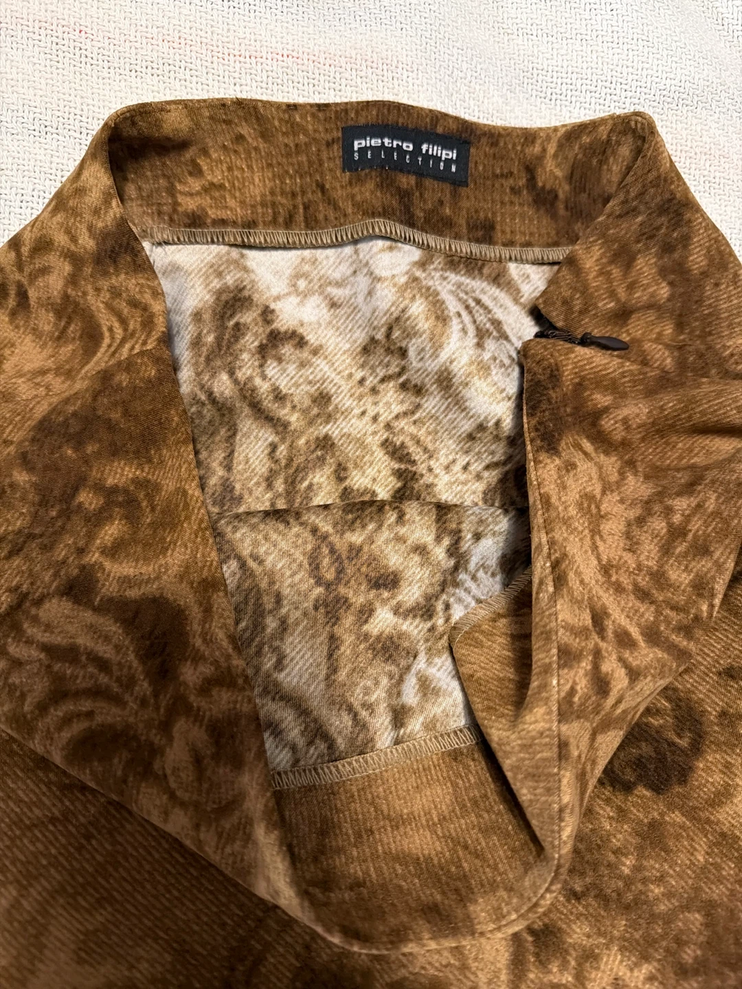 Pietro Filipi Brown Floral Print Skirt - photo 2