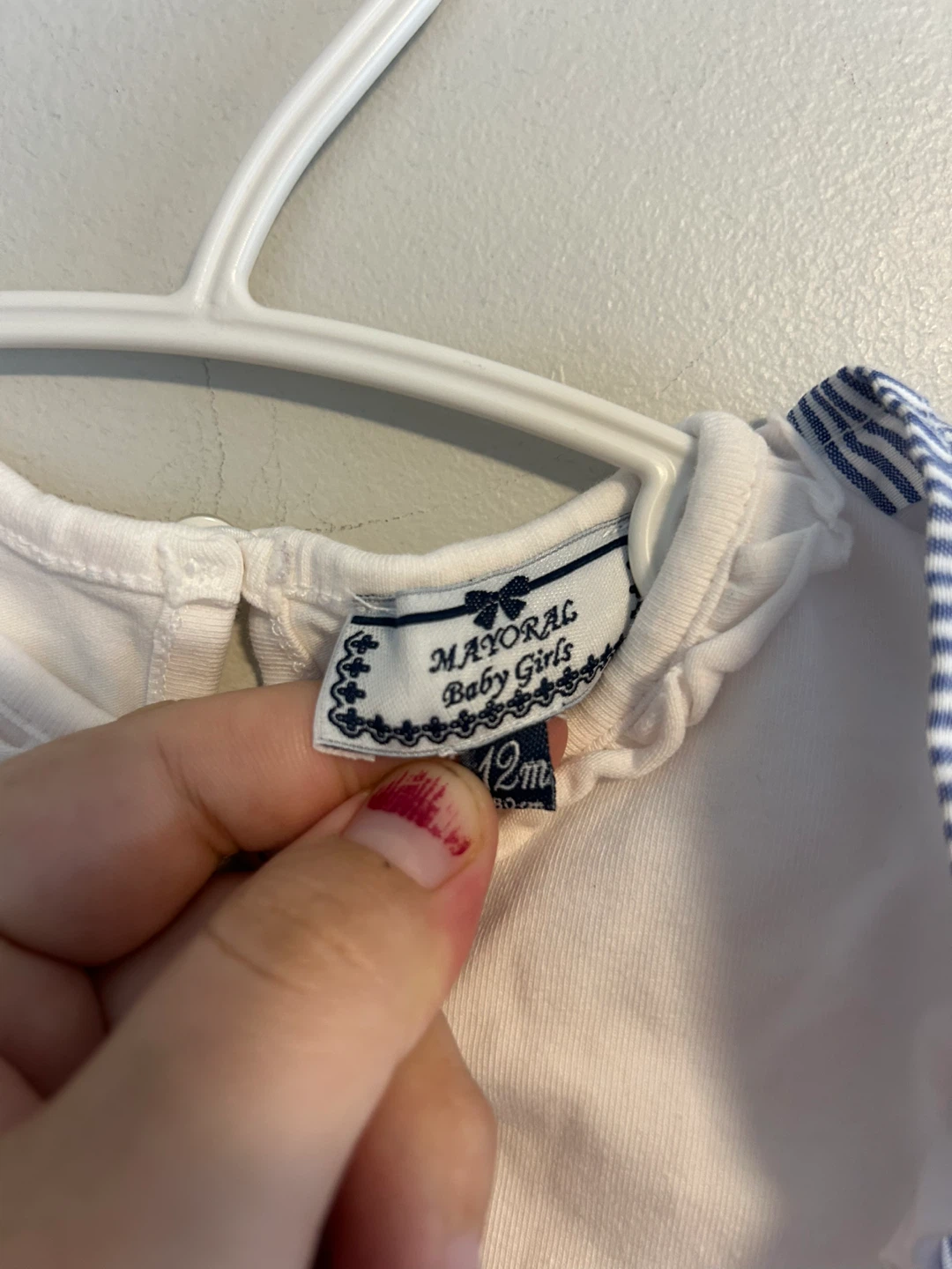 Mayoral Baby Girls Dress Size 12m - photo 3