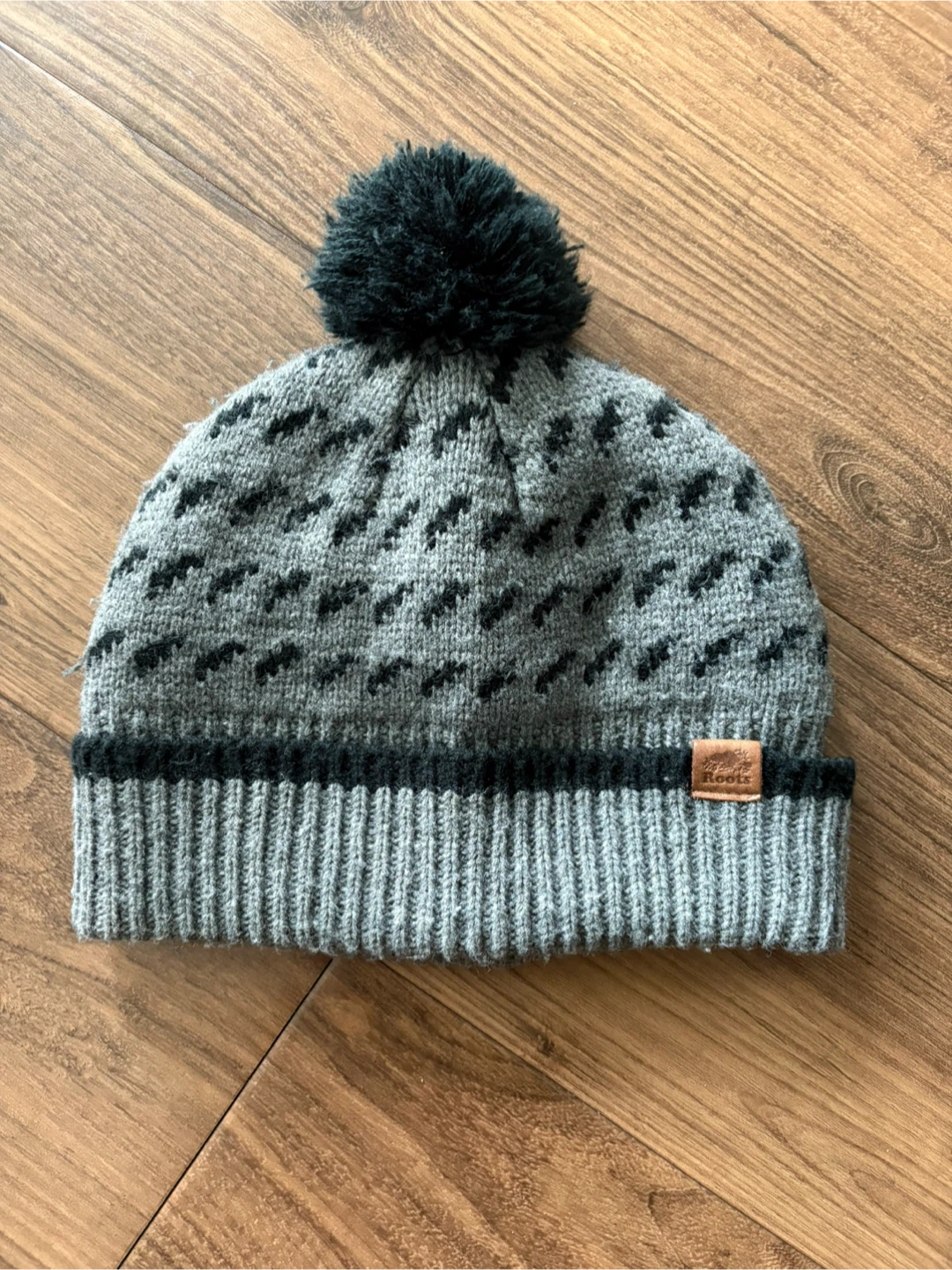 Roots Canada Winter Toque Beanie Hat O/S
