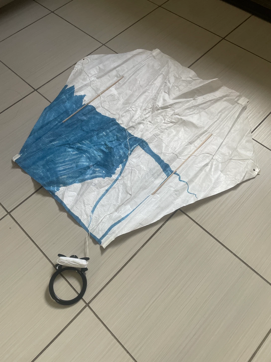 DIY Kite with String and Handle