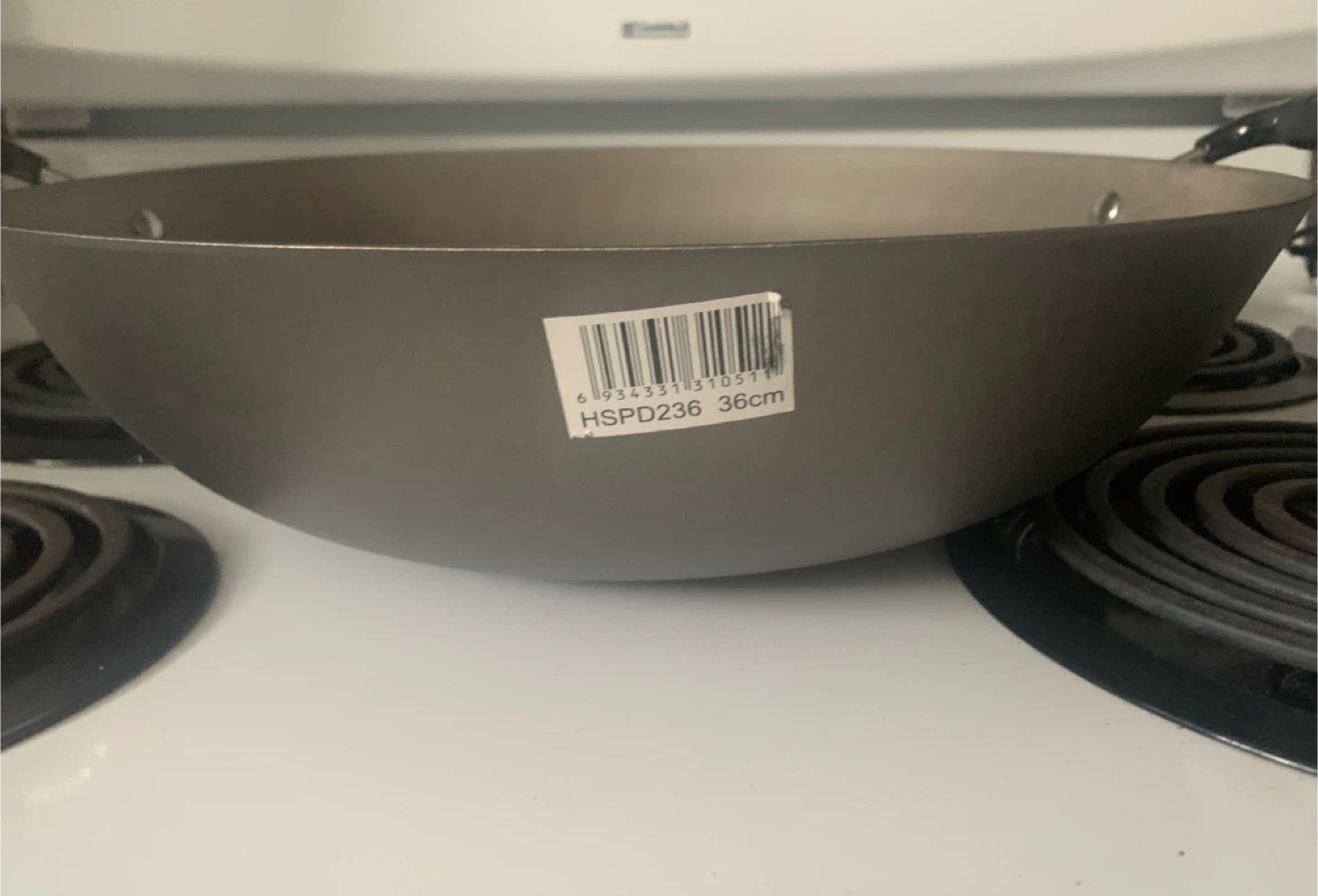 NEW - Large 14” Carbon Steel Wok with Handles