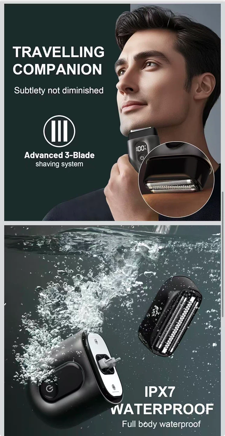 FK-707 Mini Electric Shaver - photo 3