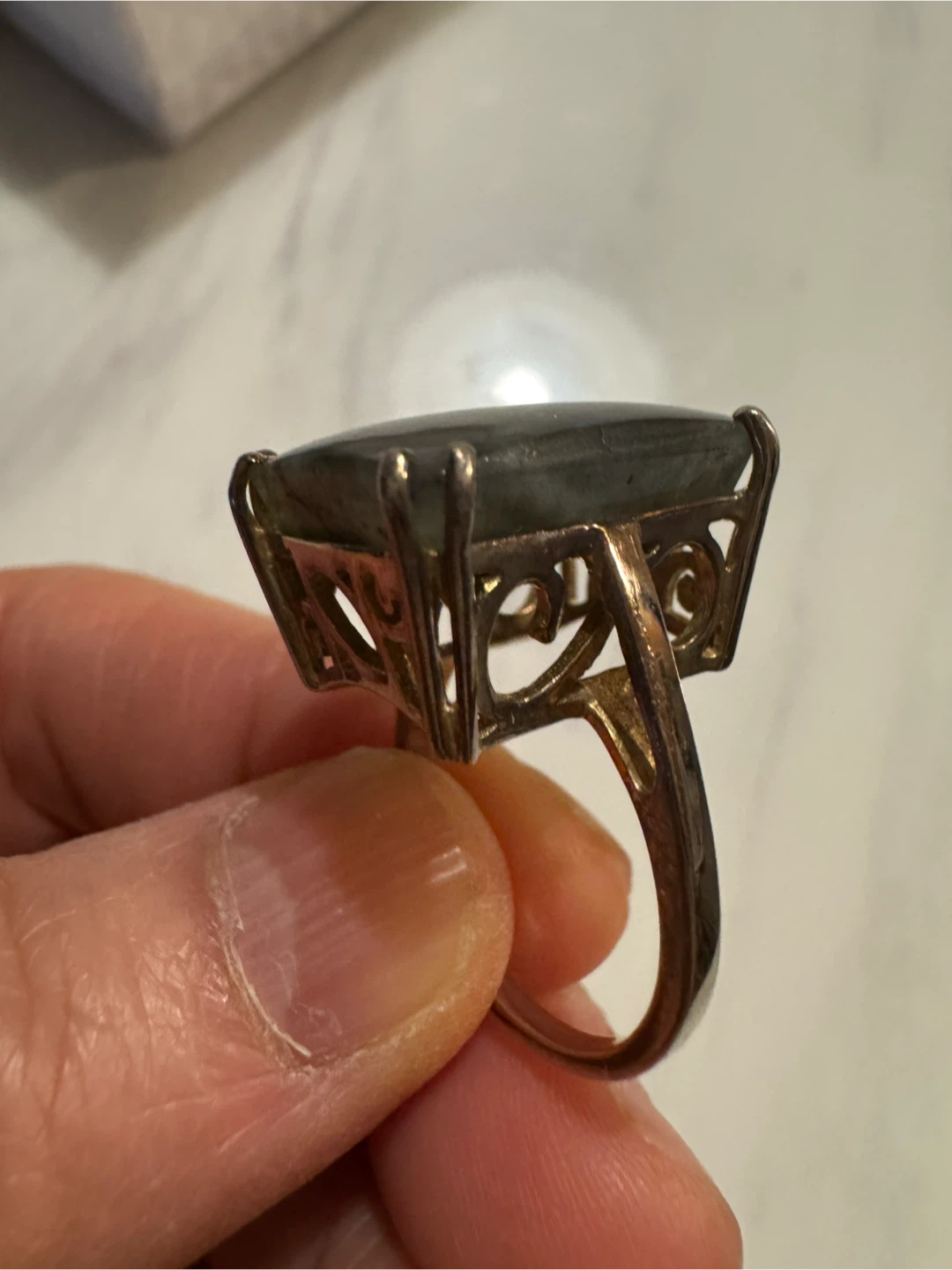 Labradorite Statement Ring - photo 2