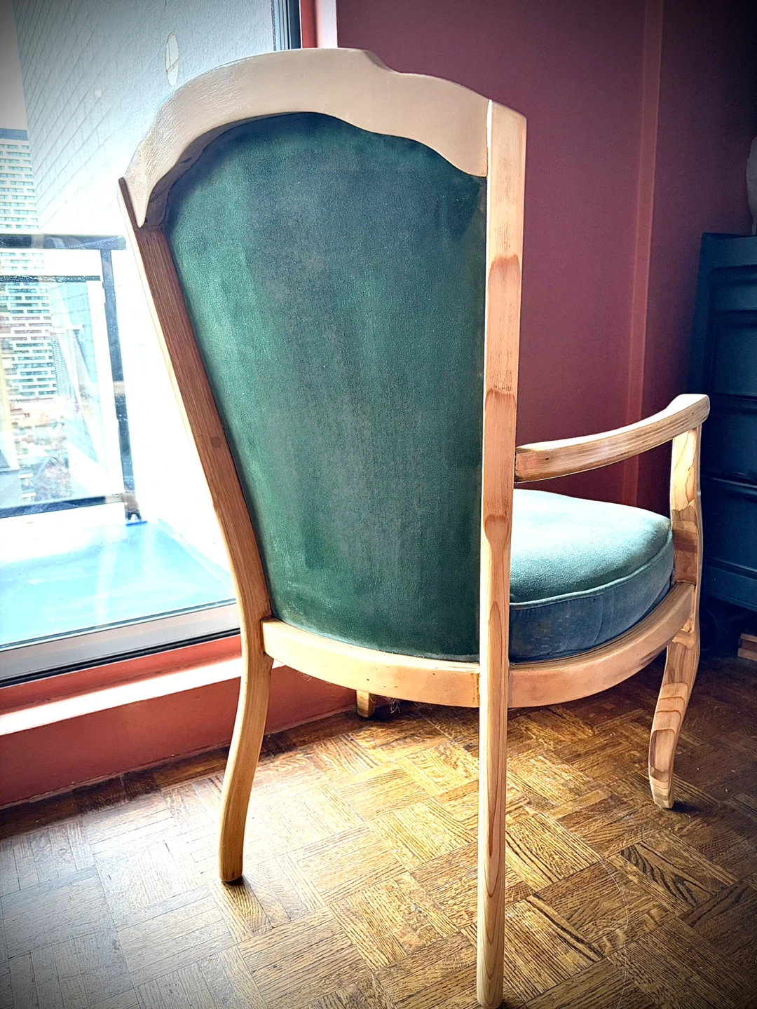 Green Tufted Accent Chair - photo 3