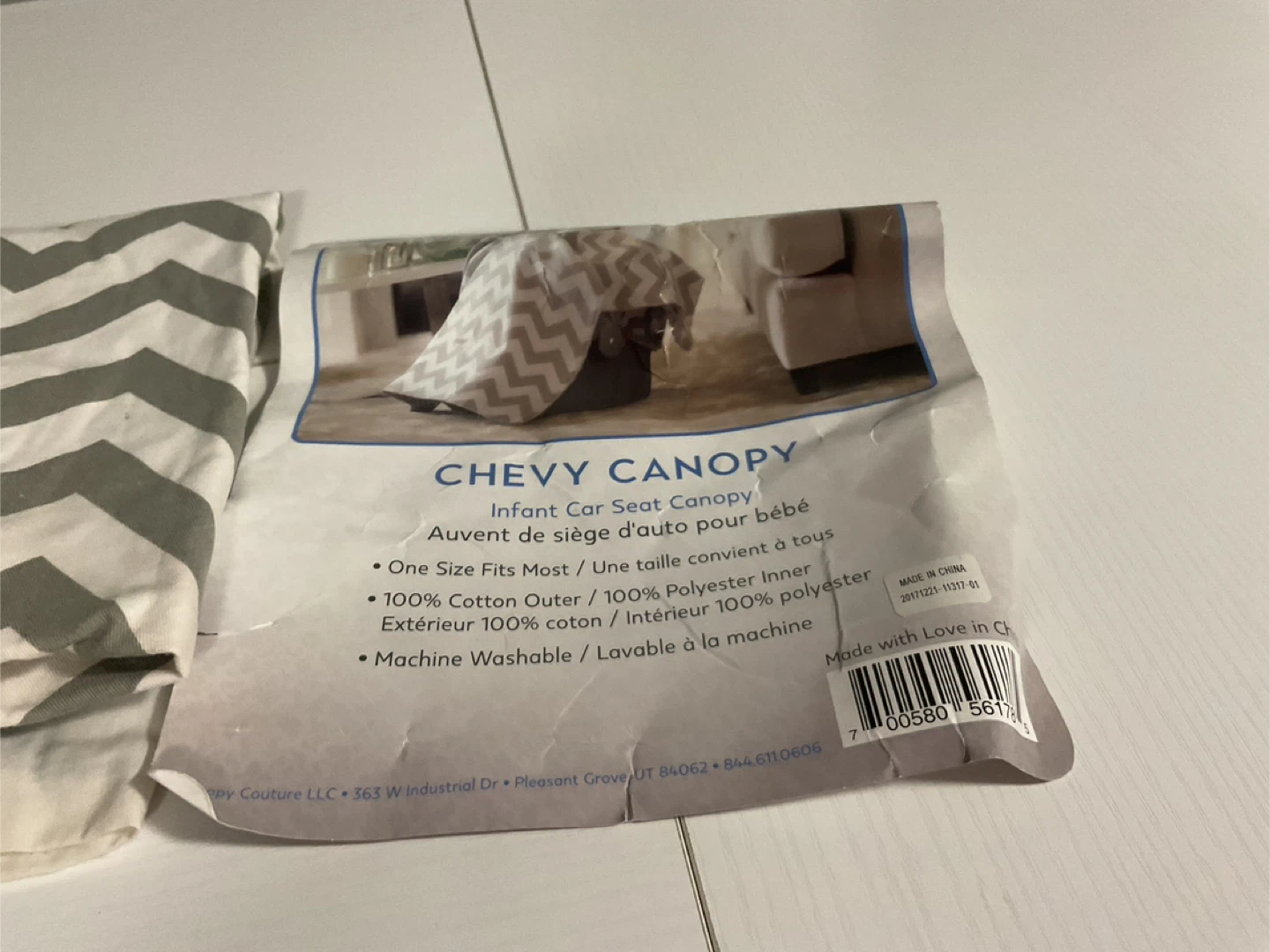 Infant Car Seat Canopy - Chevy Canopy - photo 2