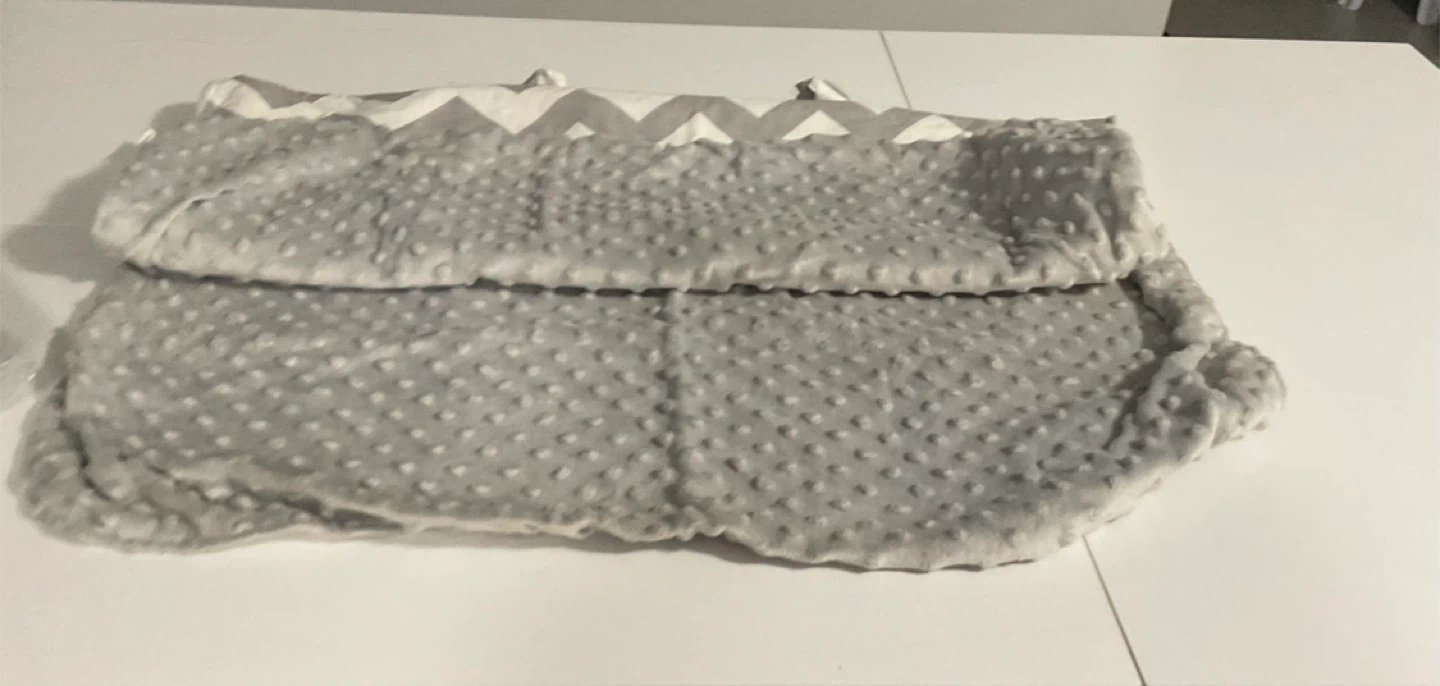 Grey Car Seat Cover ~ Warm for cold weather