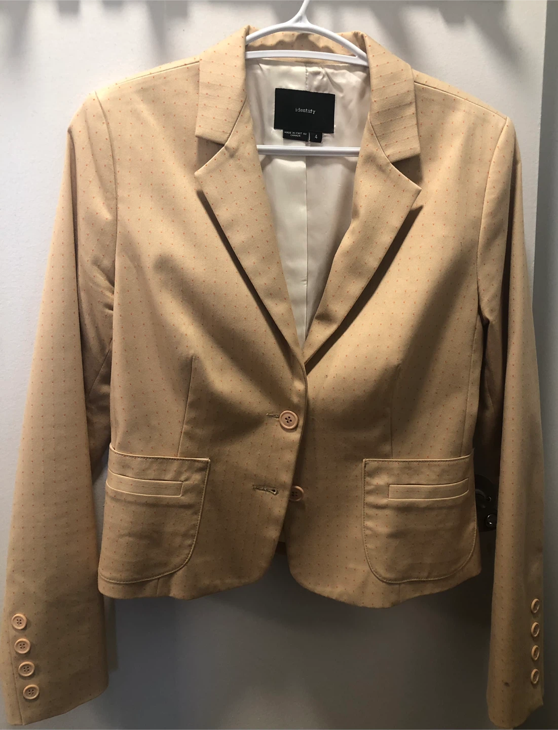 Woman’s blazer tan - photo 2