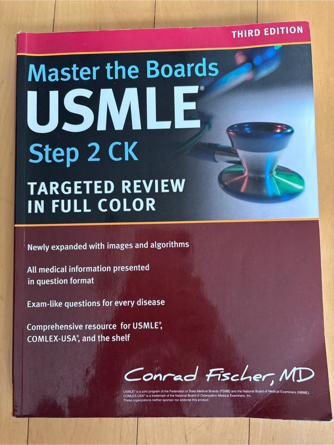 Master the Boards USMLE Step 2 CK Third Edition Textbook