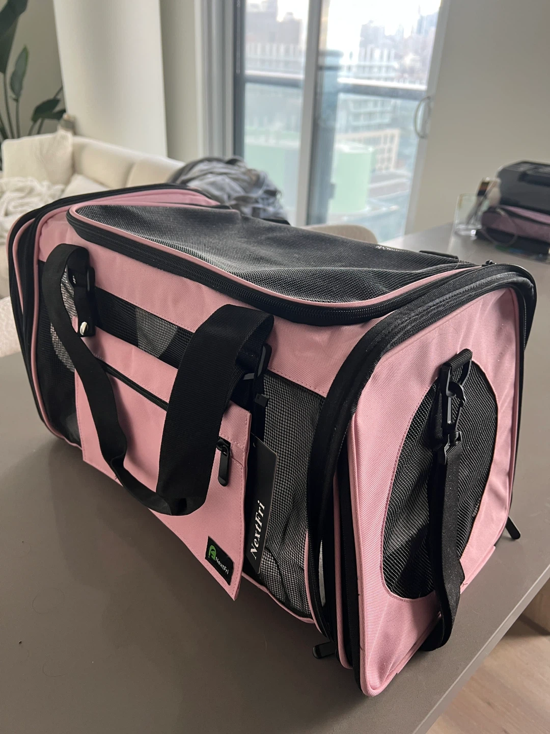 NextFri Pink Pet Carrier Bag - Medium - photo 2