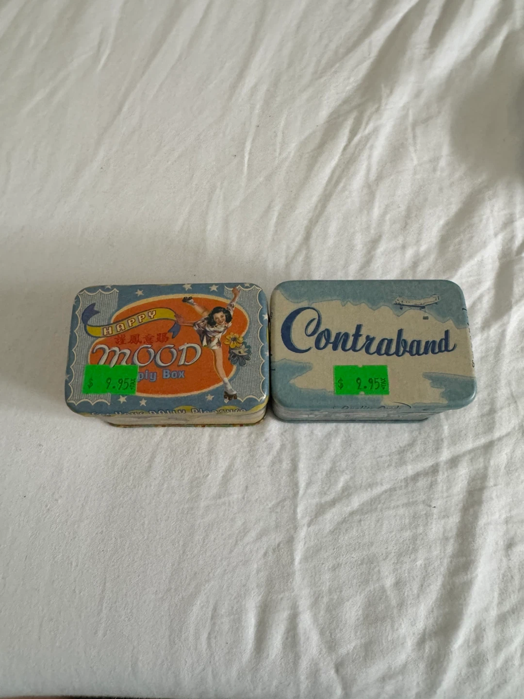 Mood & Contraband Collectible Tins