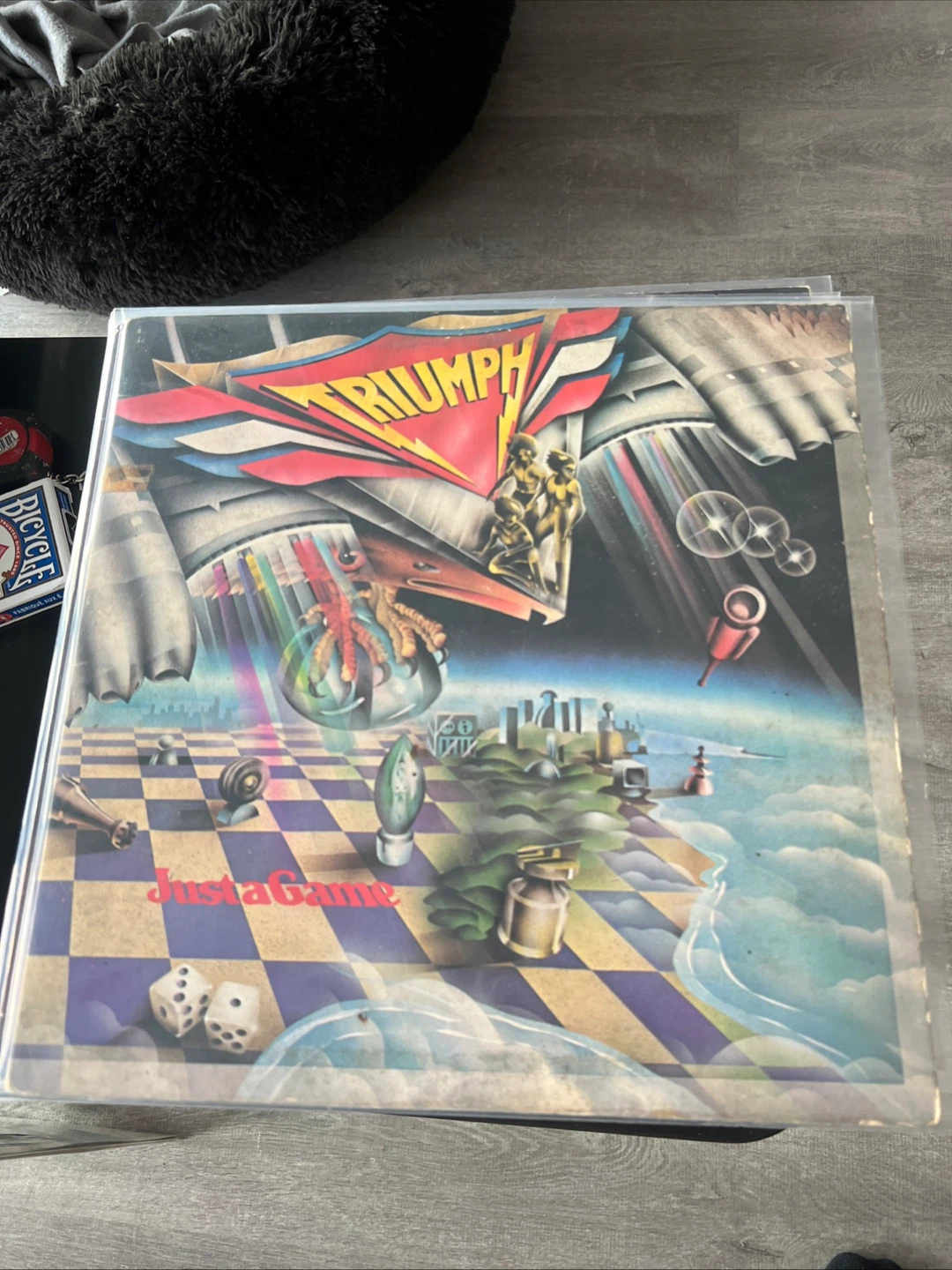 Triumph Just a Game Vinyl Record