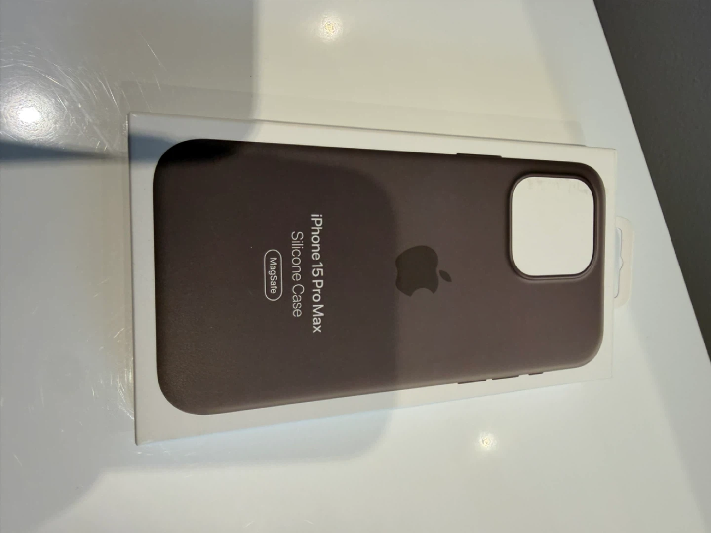 iPhone 15 Pro Max Silicone Case (Gray)
