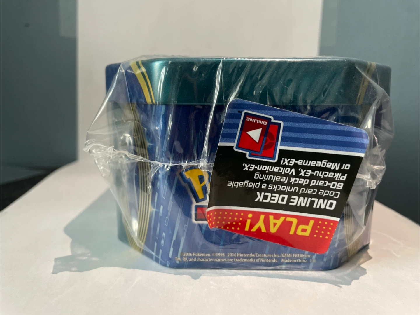 Pokemon Volcanion Ex 2016 Battle Hearts tin - photo 5