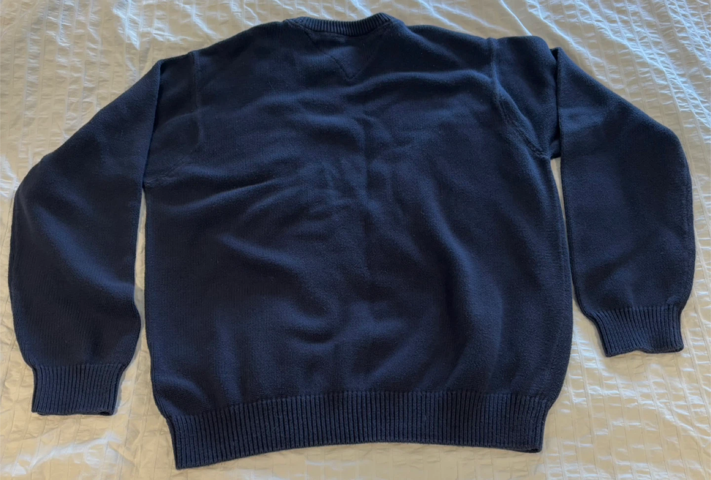 Tommy Hilfiger Navy Blue Crew Neck Sweater XL - photo 3