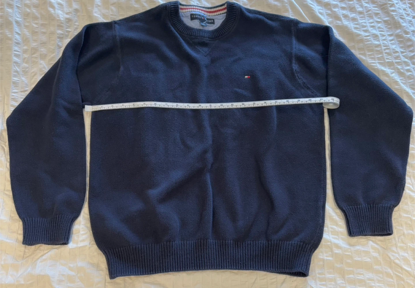 Tommy Hilfiger Navy Blue Crew Neck Sweater XL - photo 4