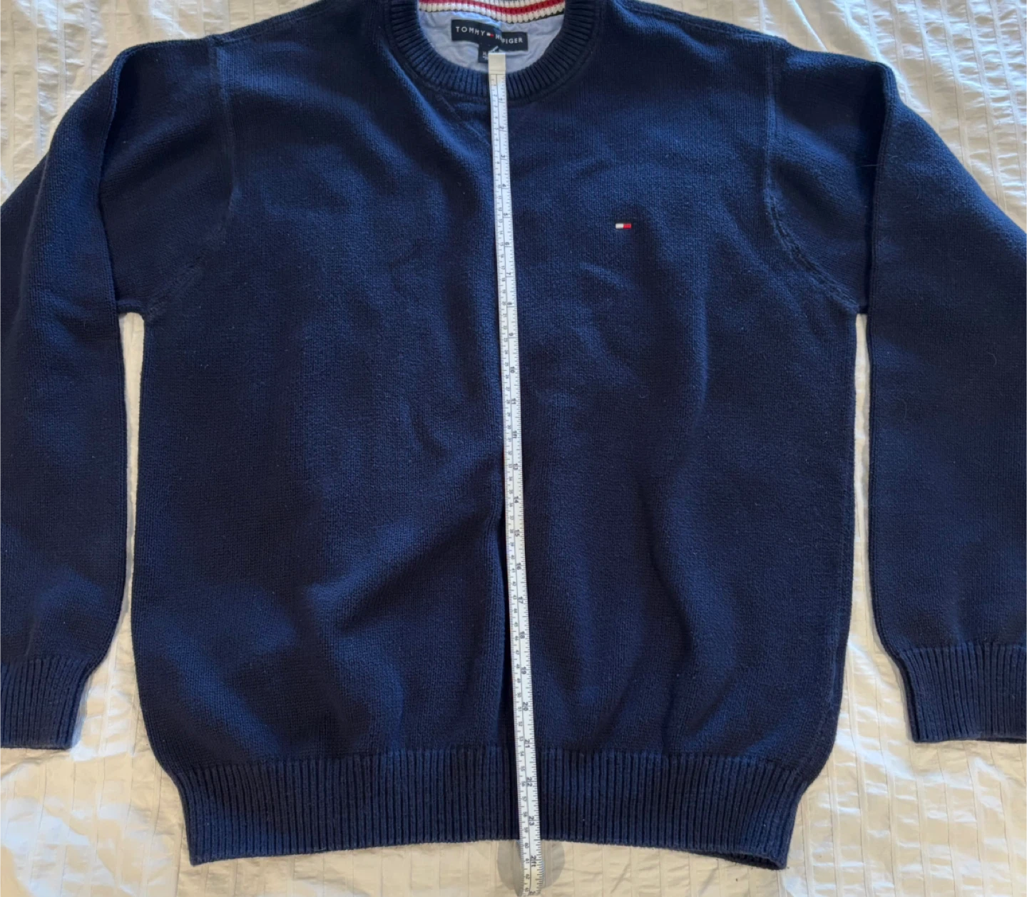 Tommy Hilfiger Navy Blue Crew Neck Sweater XL - photo 5