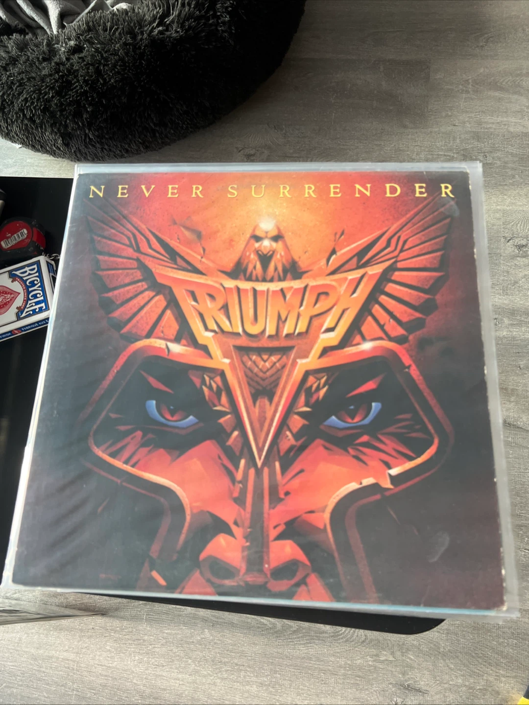 Triumph Never Surrender Vinyl Record
