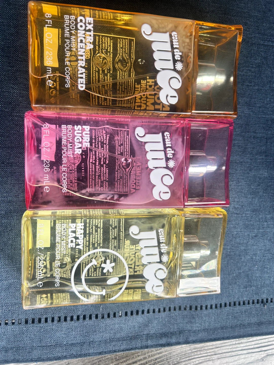 Juicy Couture Eau de Juice Body Mist Set (3 x 236ml)