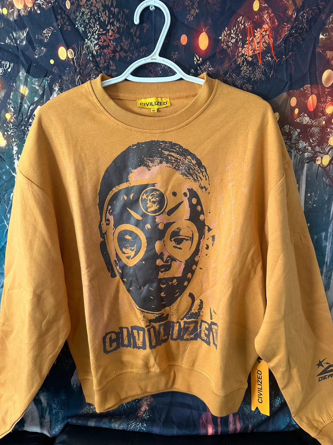 CIVILIZED Graphic Print Crewneck Sweatshirt