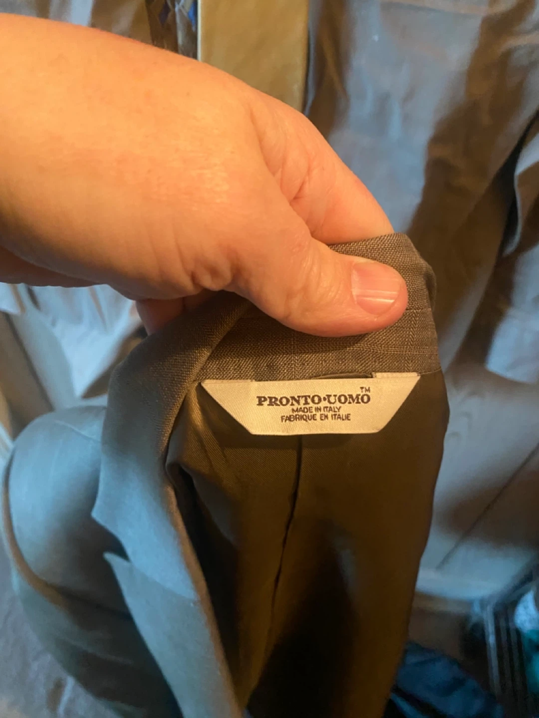 Pronto Uomo Suit Jacket with 2 Ties - photo 3
