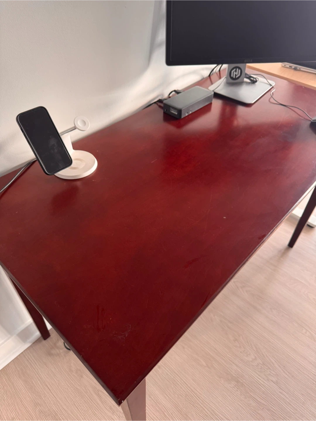 Solid Wooden Table – $35(Pickup Only) - photo 2