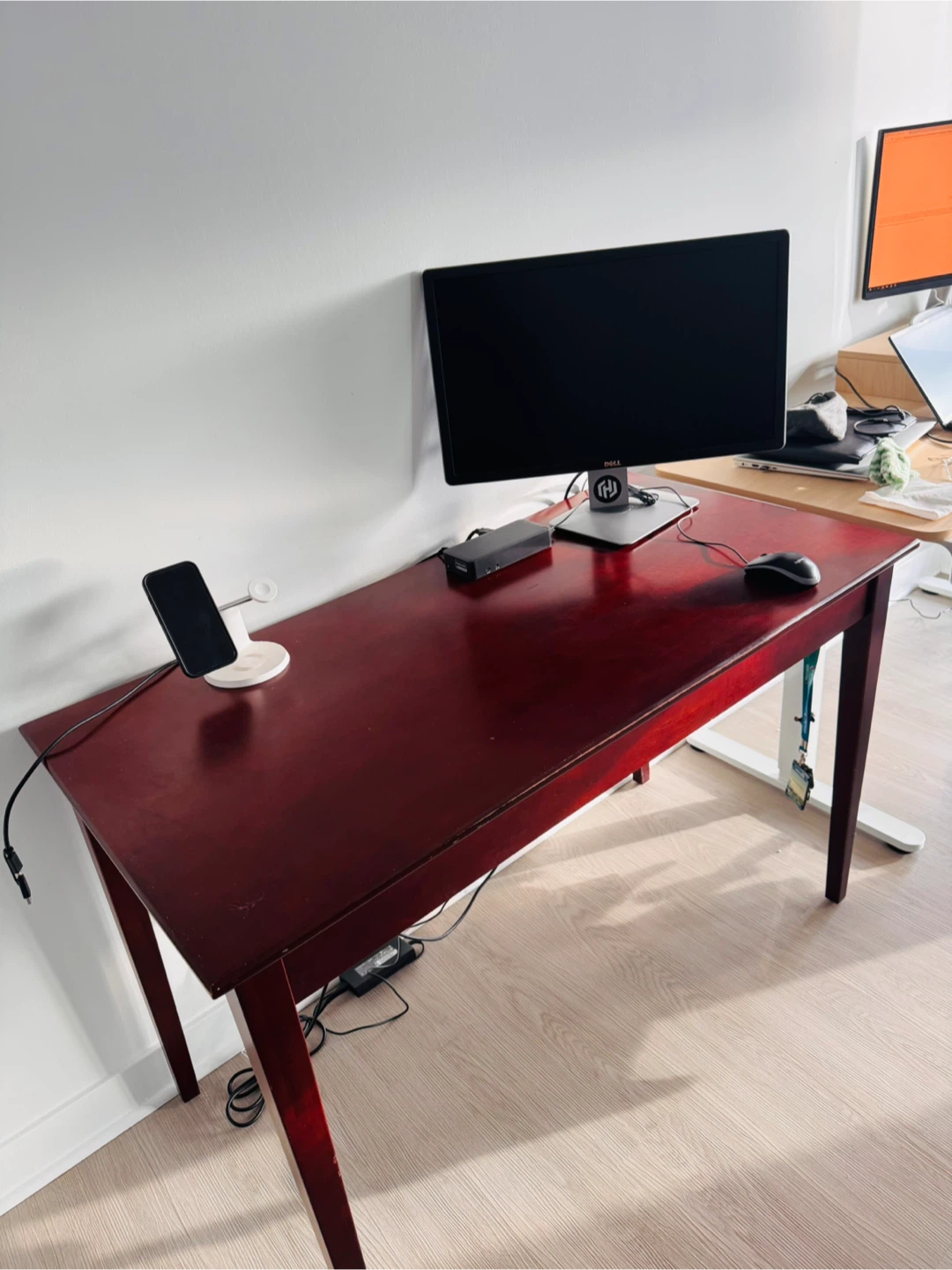 Solid Wooden Table – $35(Pickup Only) - photo 3