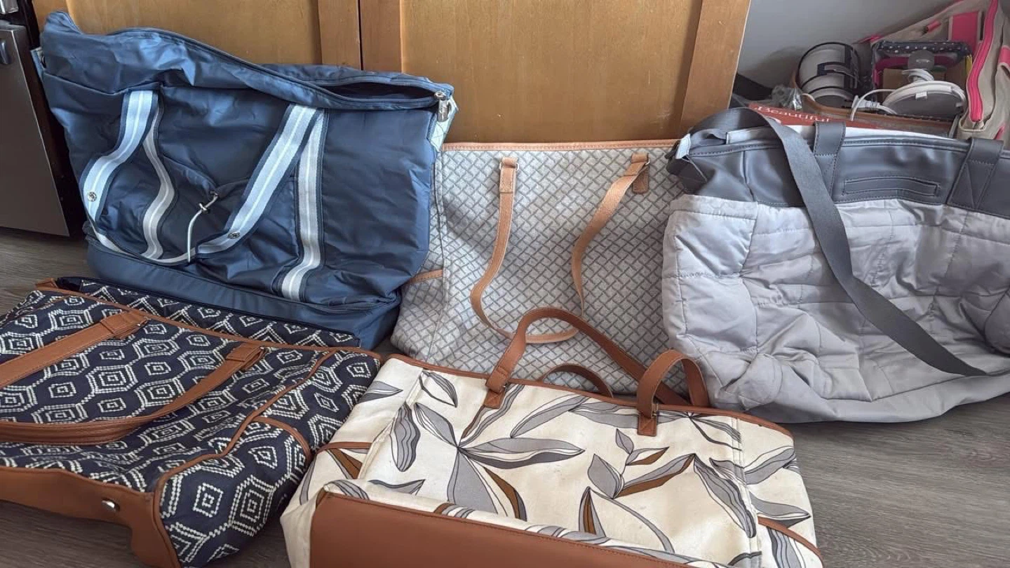 Bundle of 5 Tote Bags
