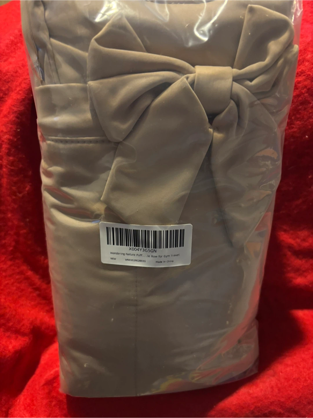 NâNâ Travel Bag with Detachable Bow