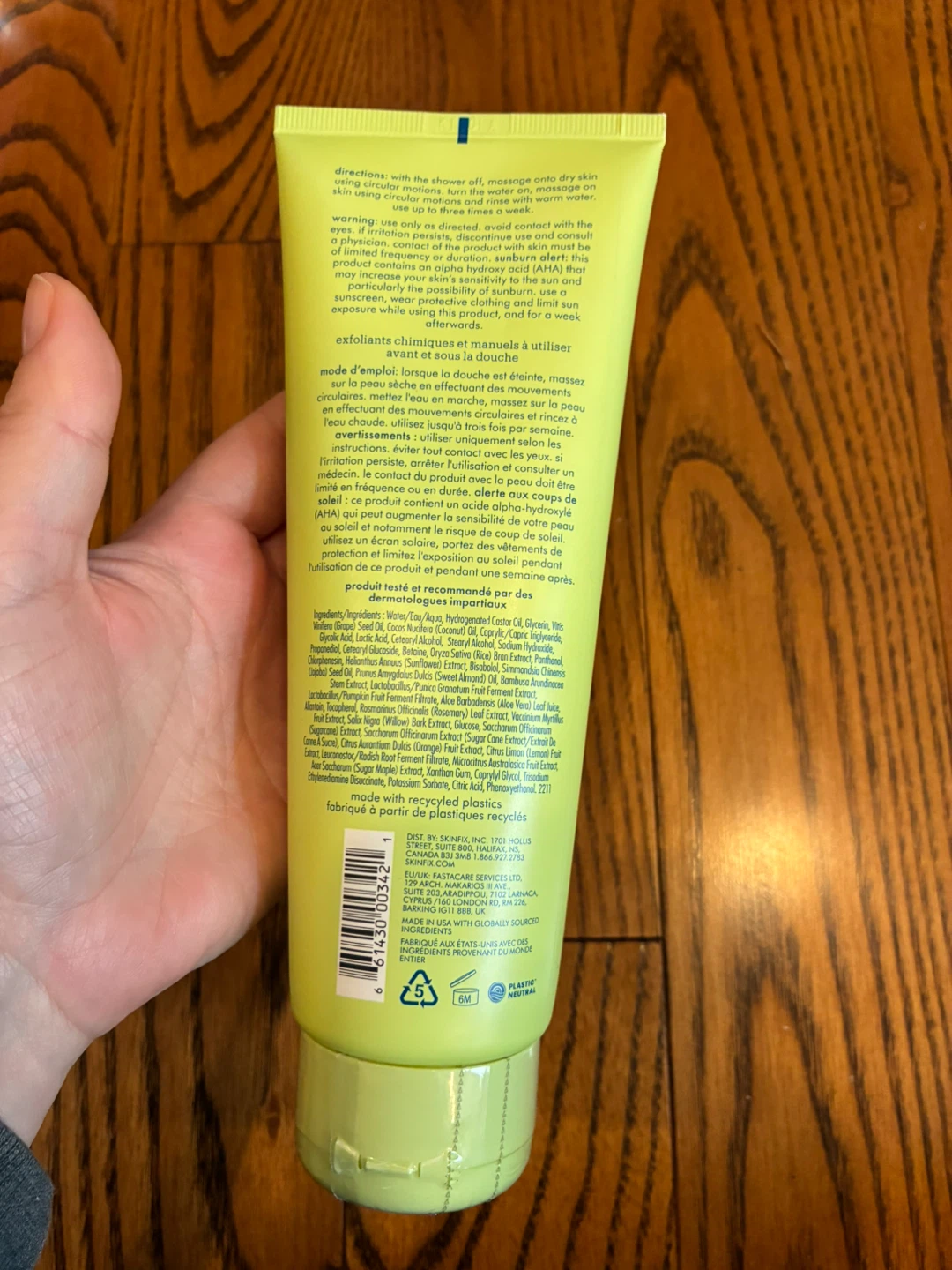 Skinfix Resurface Glycolic Renewing Body Scrub 8 fl oz - photo 2