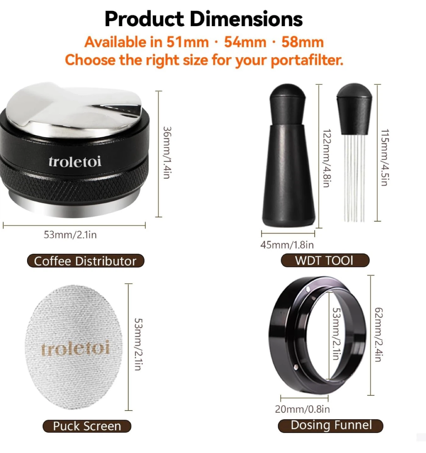 Troletoi Espresso Accessories Set - photo 3