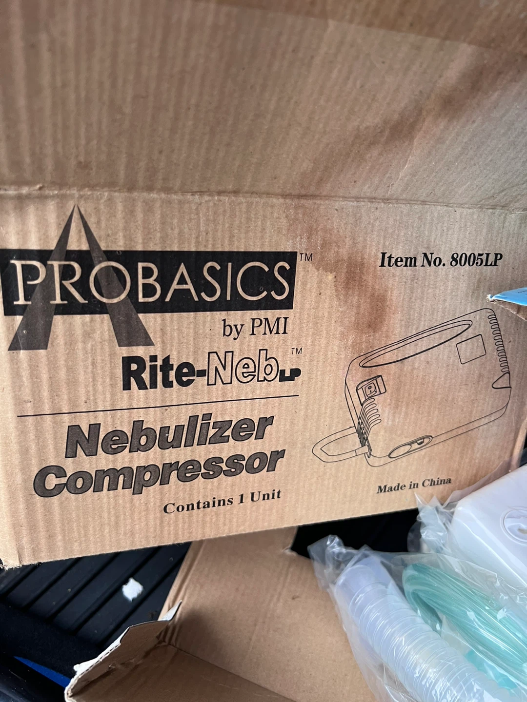 Probasics Rite-Neb Nebulizer Compressor