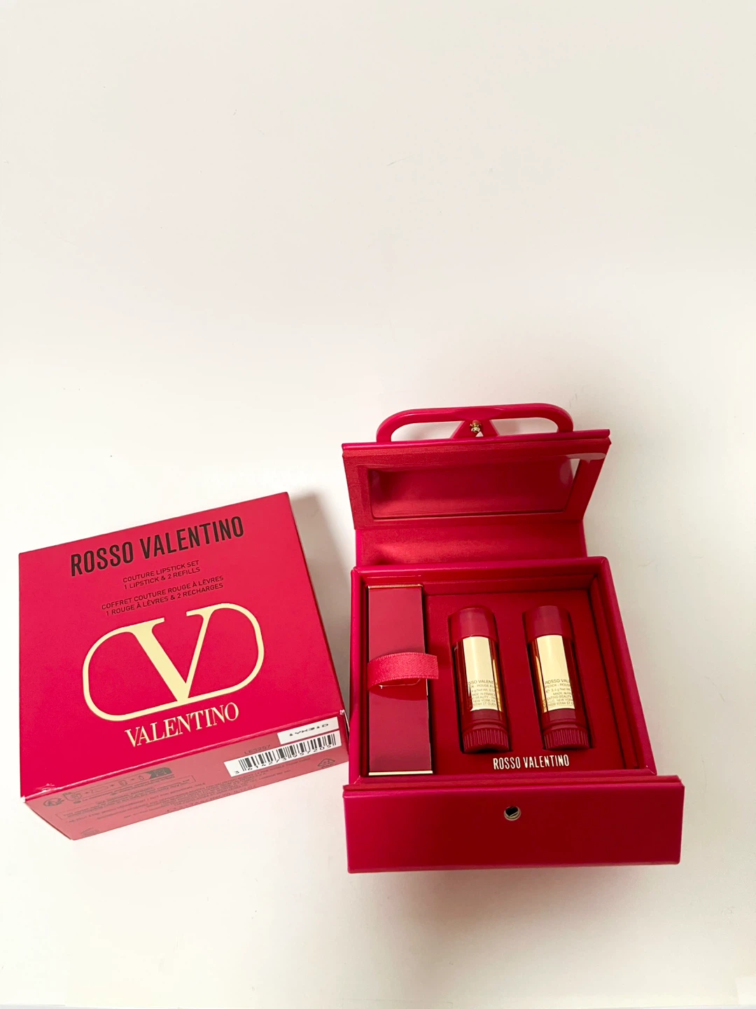 Valentino Lipstick Set - 1 Lipstick & 2 Refills - photo 2