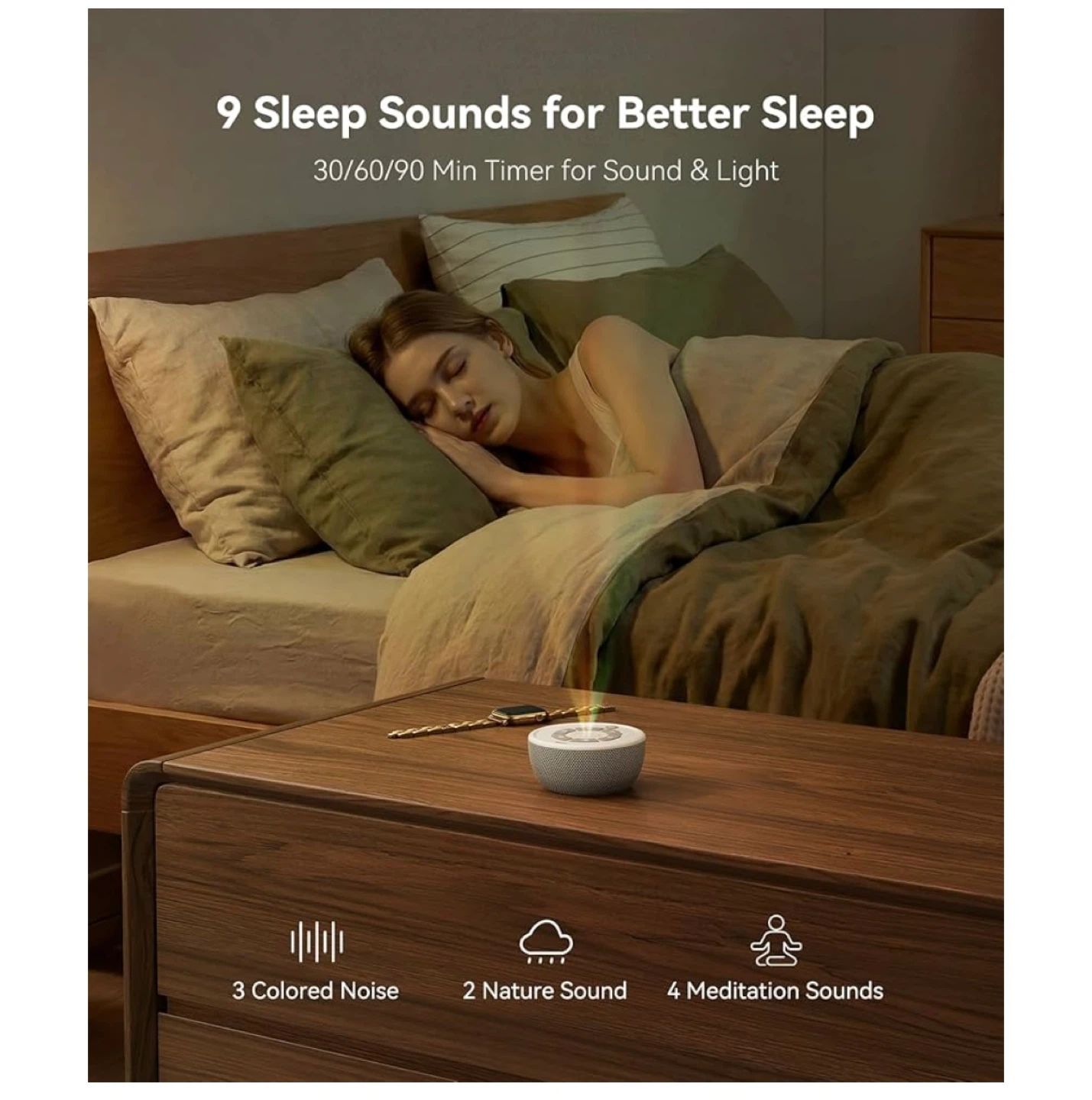 Dreamegg SOOTHE Sleep Light Sound Machine - photo 4
