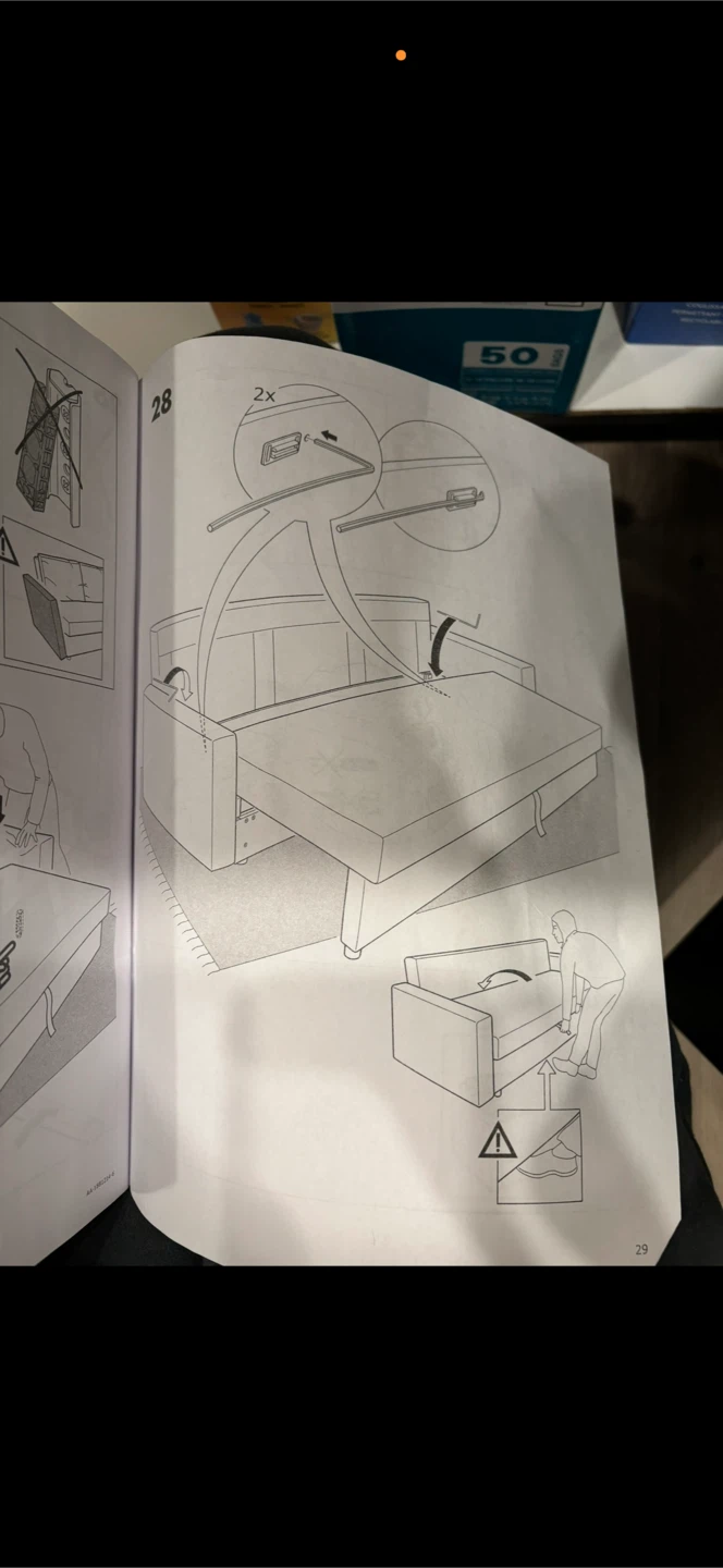IKEA Friheten Sofa-bed, Skifitebo dark gray - photo 5