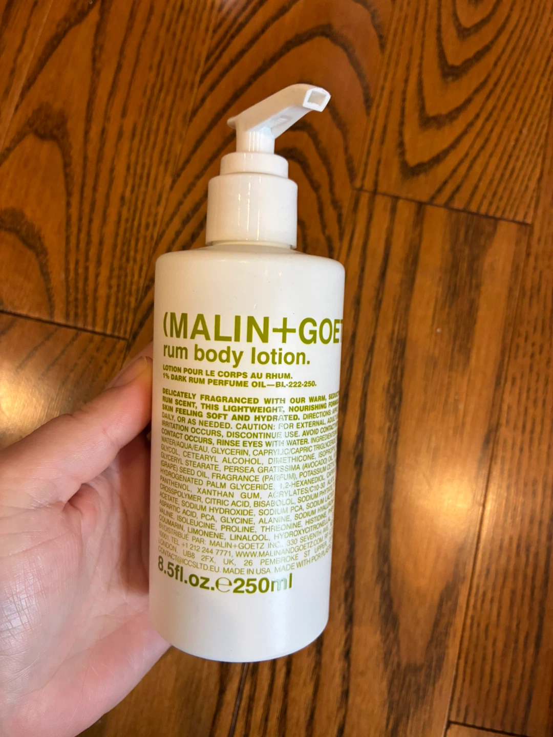 Malin+Goetz Rum Body Lotion 8.5 fl oz