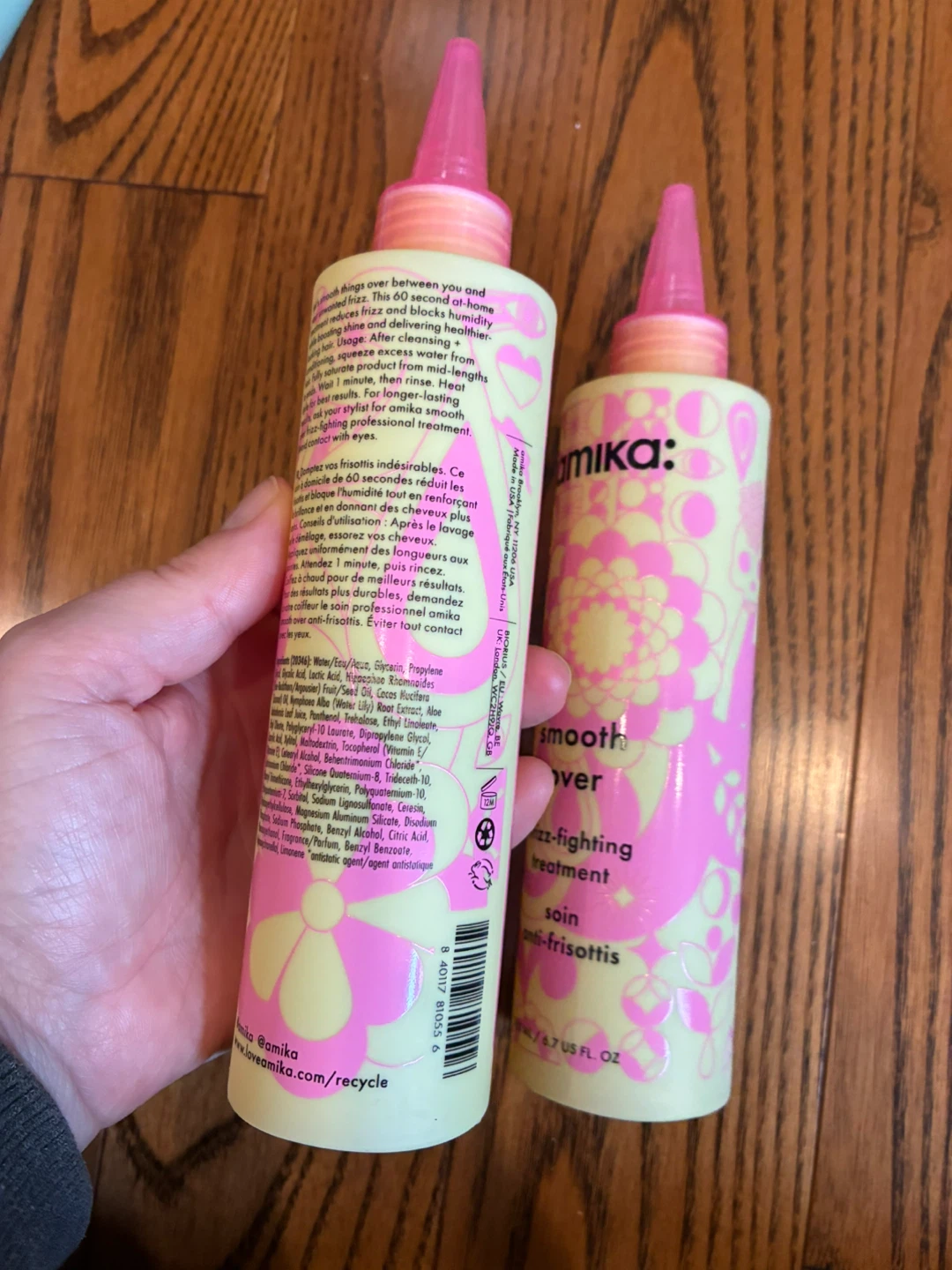 $25 each Amika Smooth Over Frizz Fighting Treatment (2 x 6.7 oz) - photo 2