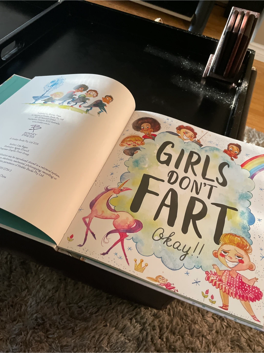 Girls Don't Fart Okay!! Children's Book - photo 2
