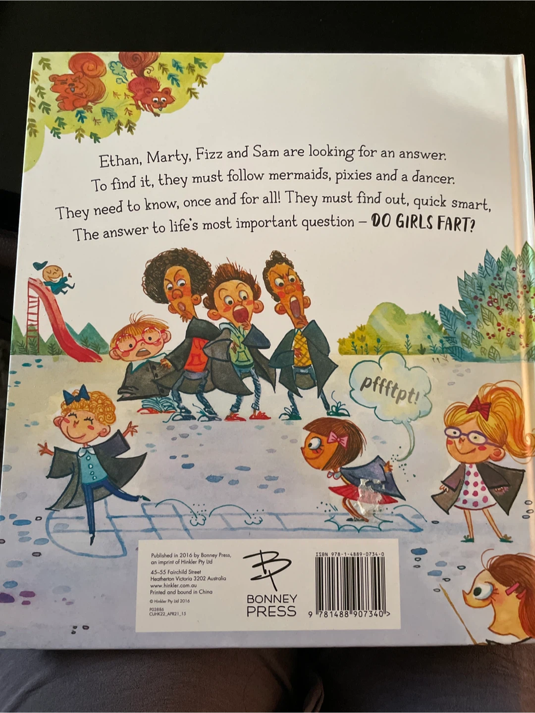 Girls Don't Fart Okay!! Children's Book - photo 3