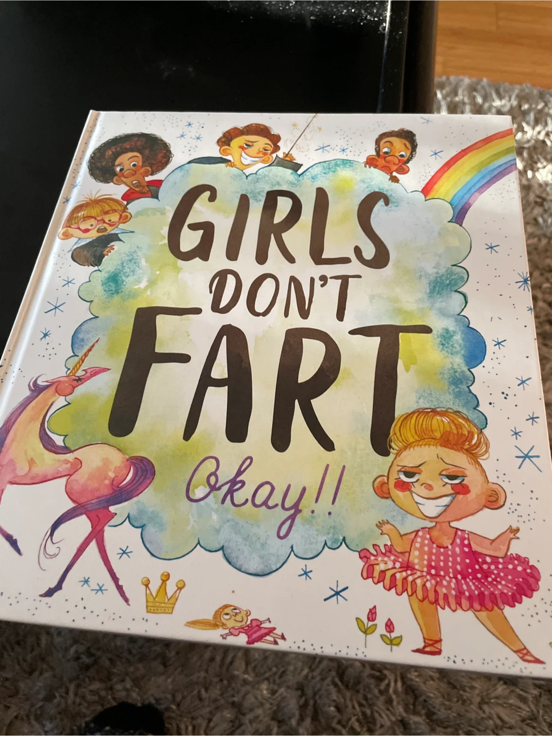 Girls Don't Fart Okay!! Children's Book
