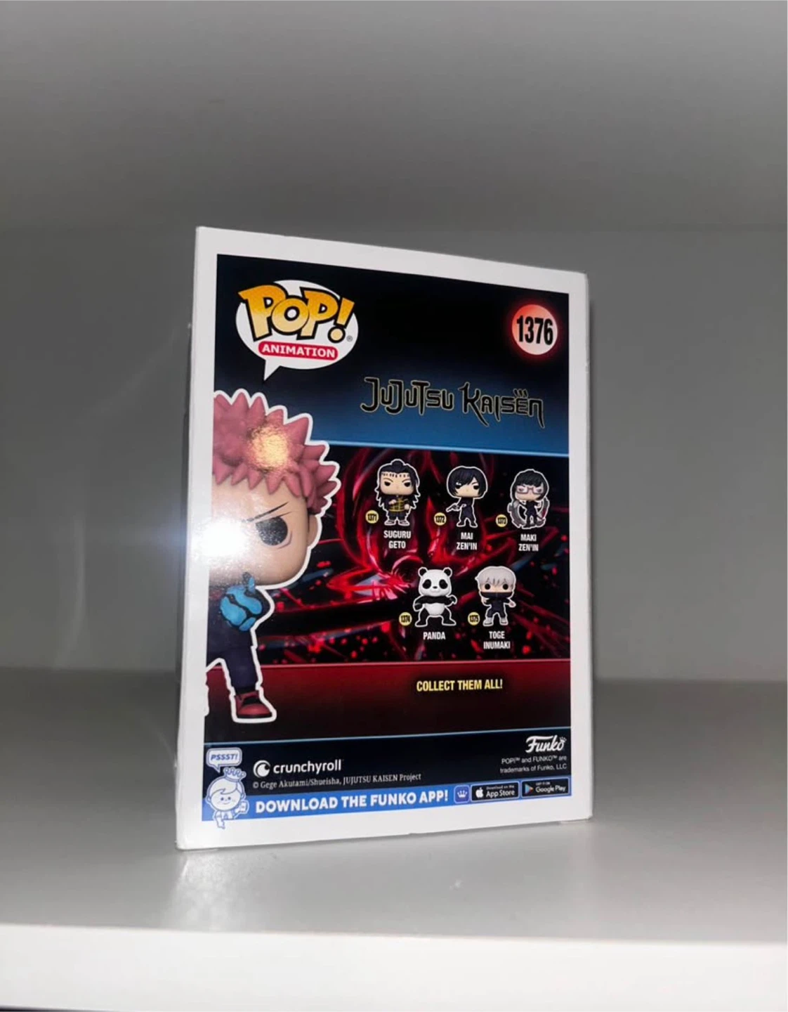 Funko Pop! Jujutsu Kaisen Yuji Itadori #1376 - photo 3