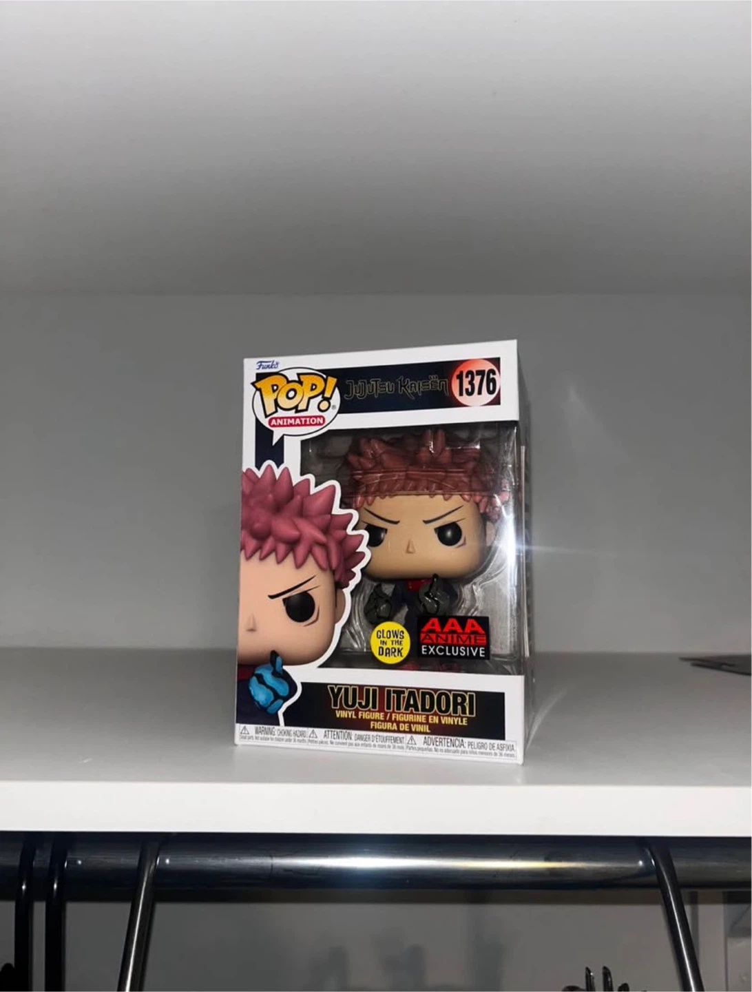 Funko Pop! Jujutsu Kaisen Yuji Itadori #1376