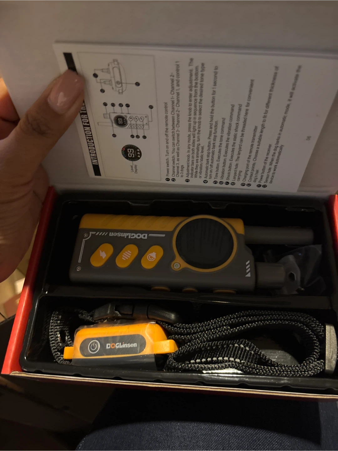 DOGLINSEN Dog Training Collar with Remote - photo 2