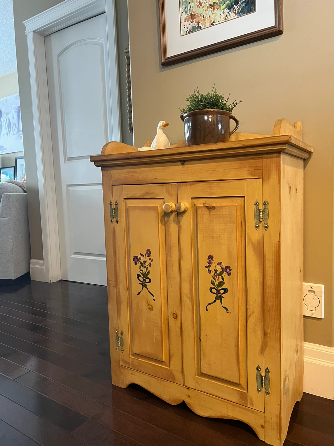 Farmhouse Pine Cupboard