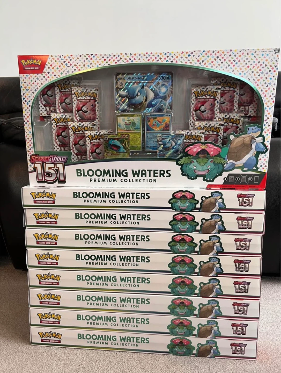 Pokemon Scarlet & Violet Blooming Waters Premium Collection