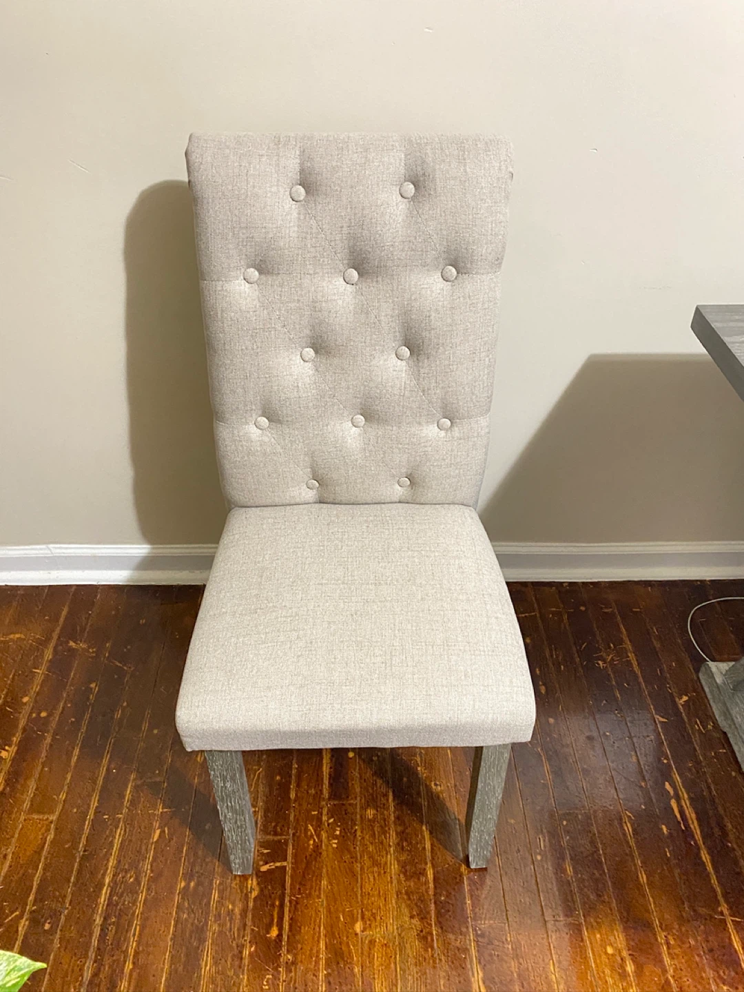 Tufted Upholstered Dining Chair set of 2