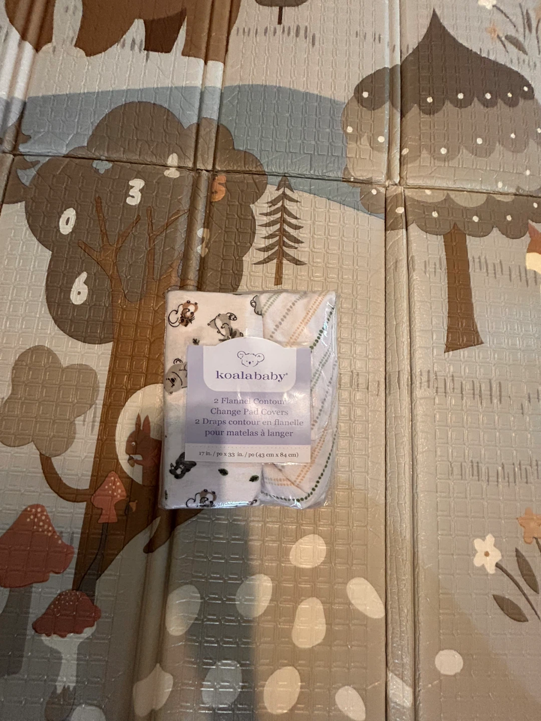 Koala Baby 2 Flannel Change Pad Covers - photo 2