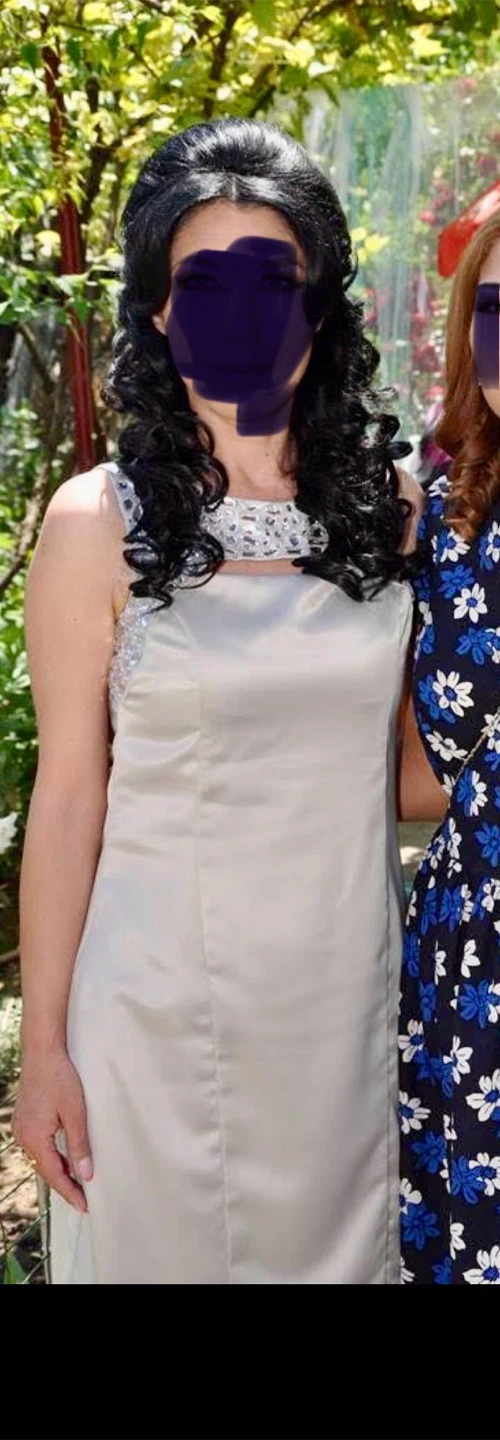 Suzy Shier Embellished Cutout Sheath Dress