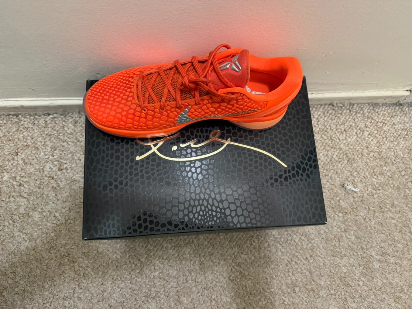 Nike Kobe 6 Protro All-Star "Orange" Sneakers - photo 2