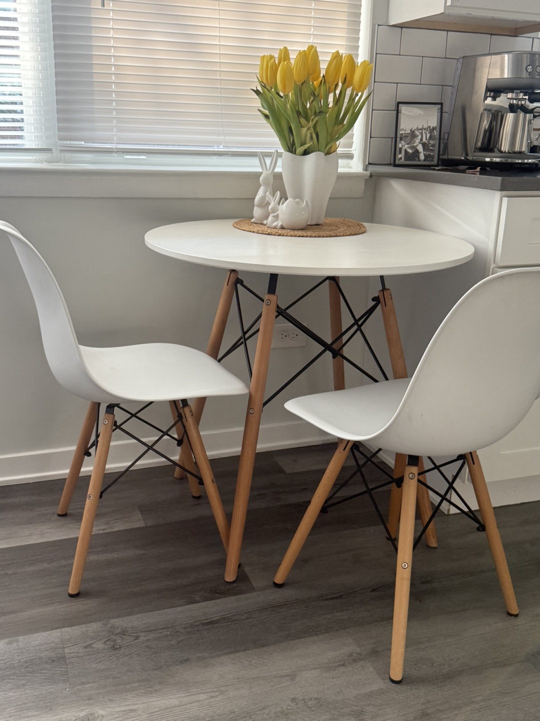 Modholic 32" Eiffel Table and 2 Chairs